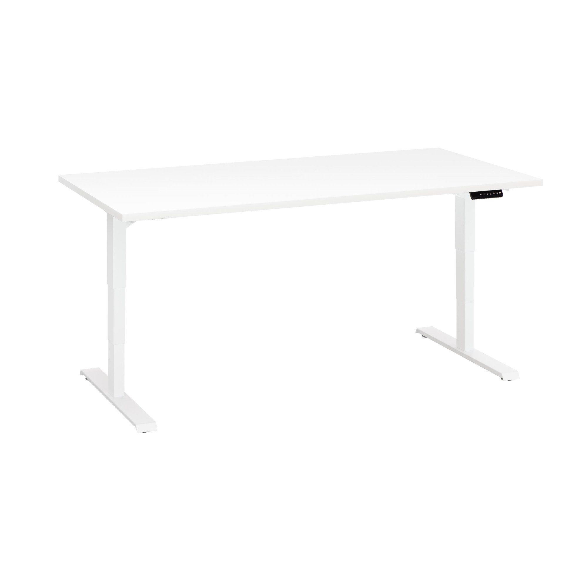 Bureau réglable en hauteur électrique blanc  Ergo Premium 160 x 80 cm - Arch