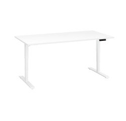 Bureau réglable en hauteur électrique blanc  Ergo Premium 160 x 80 cm - Arch