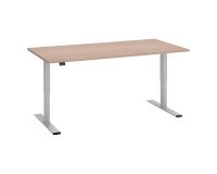 Scrivania elevabile elettrica Ecla Ergo Bruneau 160x80 cm
