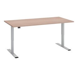 Scrivania elevabile elettrica Ecla Ergo Bruneau 160x80 cm