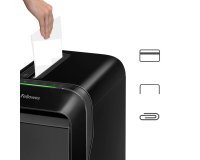 Powershred LX220 Aktenvernichter - Kreuzschnitt P-4 - 20 Blatt - Fellowes