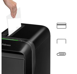 Powershred LX220 Shredder - Cross-Cut P-4 - 20 Sheets - Fellowes