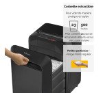 Destructeur Fellowes LX210 - coupe croisée