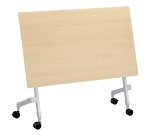 Table rabattable plateau hêtre L 120 x P 70 cm - Galice Plus