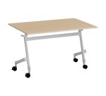 Table rabattable plateau chêne L 120 x P 70 cm - Galice Plus