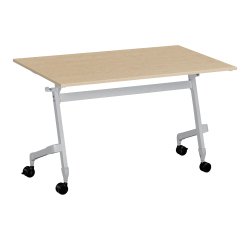 Table rabattable à roulettes Bruneau Practika Plus - plateau profondeur 70 cm