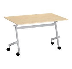 <table><tr><td>Folding table on wheels Bruneau Practika Plus - tabletop depth 70 cm</td></tr></table>