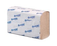 Papier essuie-mains pliage enchevêtré Lucart EcoNatural – Carton de 3000