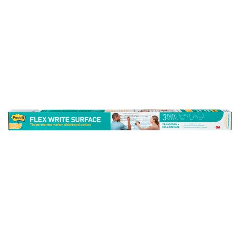 Tableau blanc adhésif Flex Write Post-it - H 121,9 x L 91,4 cm