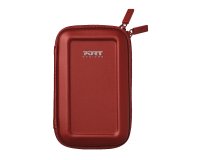 Estuche universal para disco duro de 2,5" Port Desings en color rojo