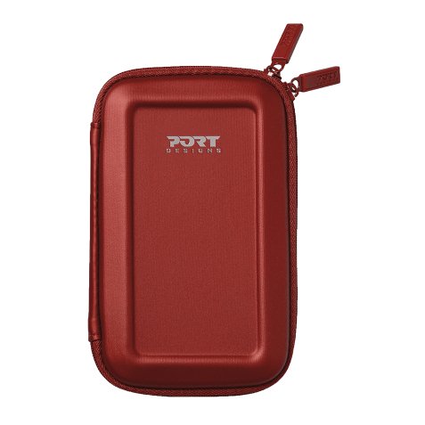 Etui universel Port pour disque dur 2,5" rouge