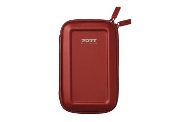 Estuche universal para disco duro de 2,5" Port Desings en color rojo