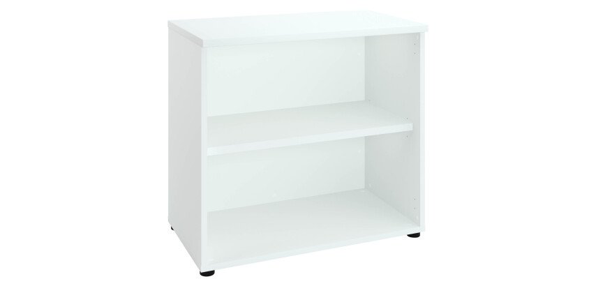 Bibliothèque hauteur bureau ECLA H 75 x L 80 cm