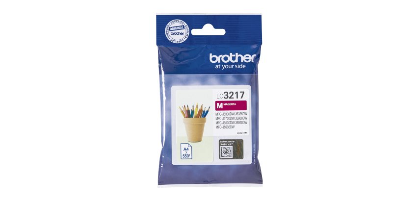 Cartridge Brother LC3217 separate colors for inkjet printer