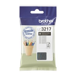 Cartridge Brother LC3217 zwart voor inkjetprinter