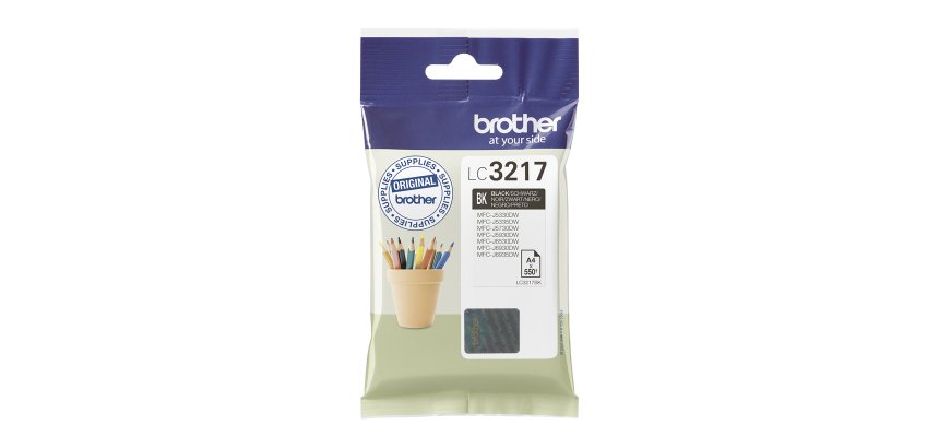 Cartouche Brother LC3217 noire pour imprimante jet d'encre