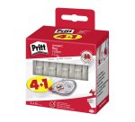 Pack de 4 correctores en seco Compact Pritt, ancho 4,2 mm - Longitud 10 m + 1 gratis