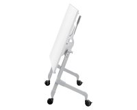 Table rabattable plateau blanc L 120 x P 70 cm - Galice Plus