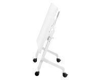 Table rabattable plateau blanc L 120 x P 70 cm - Galice Plus