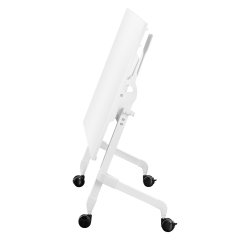 Table rabattable plateau blanc L 120 x P 70 cm - Galice Plus