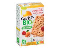 Gerblé cranberry with almond flavour Bio - pack of 33 g