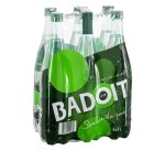 Eau gazeuse Badoit bouteille 1 litre - Carton de 6