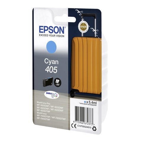 Epson 405 Original Ink Cartridge C13T05G240 Cyan