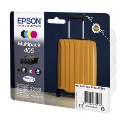 Epson 405 Original Ink Cartridge C13T05G640 Black, Cyan, Magenta, Yellow Pack of 4 Multipack