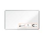 Tableau blanc laqué Premium+ 16/9e Nobo