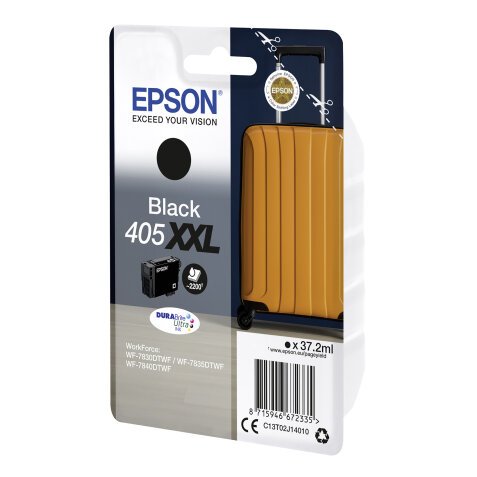 Epson 405XXL Tintenpatrone hohe Kapazität schwarz für Tintenstrahldrucker 