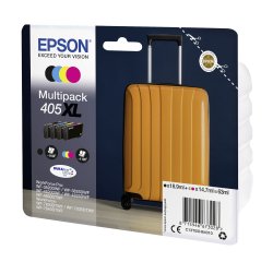Epson 405 XL Multipack negro+colores  (1100 páginas)