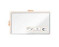 Pizarra lacada Premium Nobo Alt 69 x An 122 cm