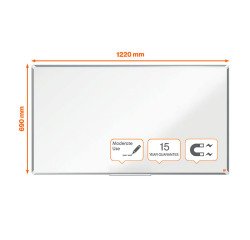 Pizarra lacada Premium Nobo Alt 69 x An 122 cm