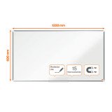 Tableau blanc laqué Premium 16/9e H69 x L122 cm Nobo