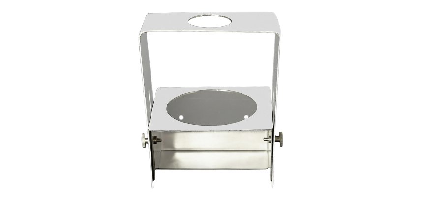 Soporte sencillo de pared con portadosi?cador de gel