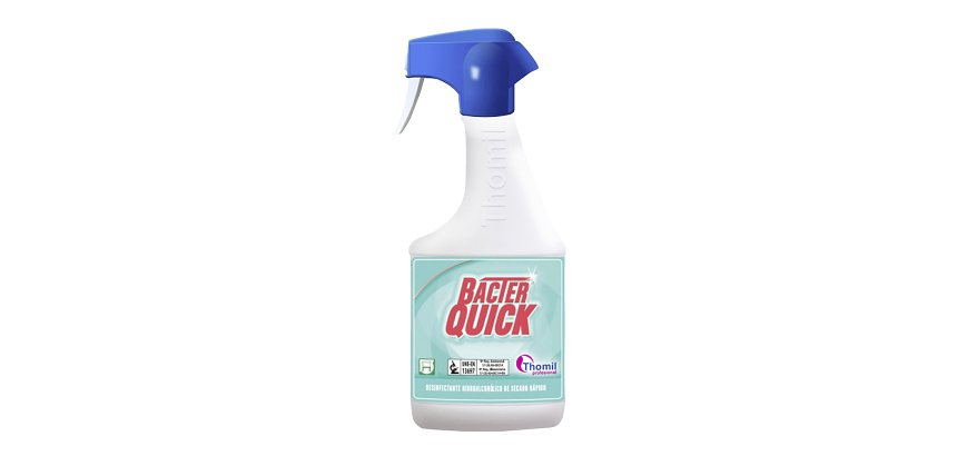 Desinfectante hidroalcohólico BACTER QUIC - spray de 750 ml