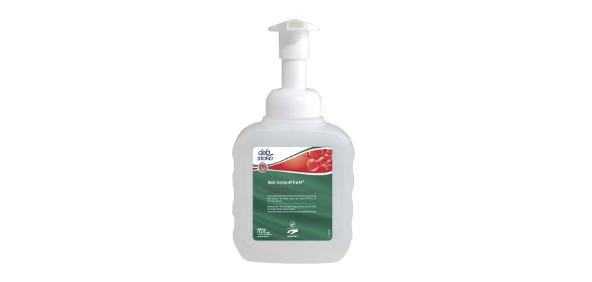 Desinfectante de manos DEB INSTANT con dosificador - 400 ml