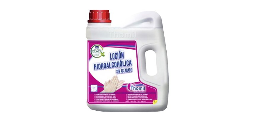 Loción hidroalcohólica THOMIL - garrafa de 4 L