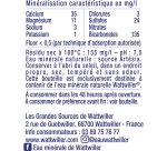 Eau minérale Wattwiller 1L - 12 bouteilles