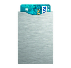 Paquete de 5 fundas protectoras para tarjetas bancarias anti-RFID Kokoon