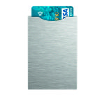 Paquet de 5 étuis protège carte bancaire anti-RFID décor matière