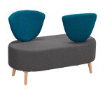 Sofa 2 persons faced towards each other Epiq 