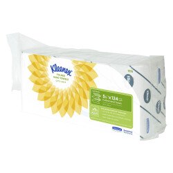 Papier essuie-mains pliage enchevêtré Kleenex Airflex Ultra – Blister de 620