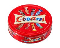 Sortiment Pralinen Celebrations - Metalldose 435 g