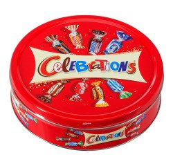 Sortiment Pralinen Celebrations - Metalldose 435 g