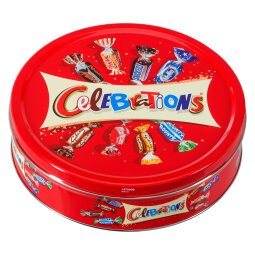 Assortment chocolates Celebrations - metallic box 435 g