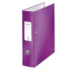 Classeur à levier cartonné Leitz Wow A4 - Dos 8 cm