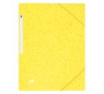 Eckspannmappe A4 + Etikett 5/10 350 g aus Wellpappe