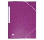 Chemises à élastique en carton au format A4 - Dos 2 à 3 cm - Oxford