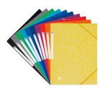 Chemises à élastique en carton au format A4 - Dos 2 à 3 cm - Oxford